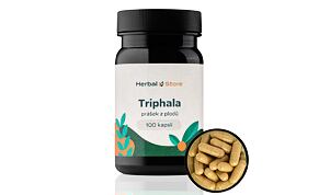 Triphala kapsle - prášek z plodů